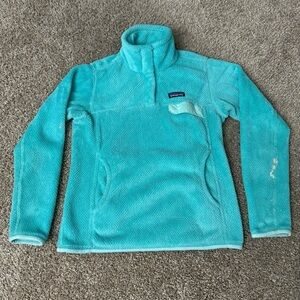 Patagonia Women’s Re-Tool Snap T Pullover Sweater‎ Size Small *BEATER-PAINT*